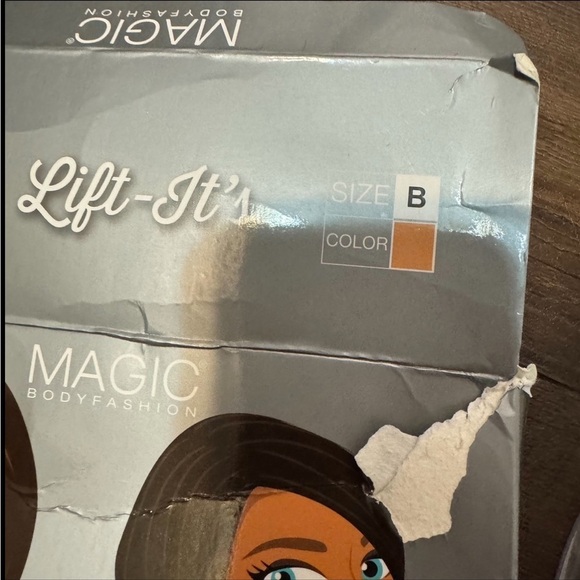 NWT Magic Lift-It Nude Bra Nordstrom B - Picture 3 of 4